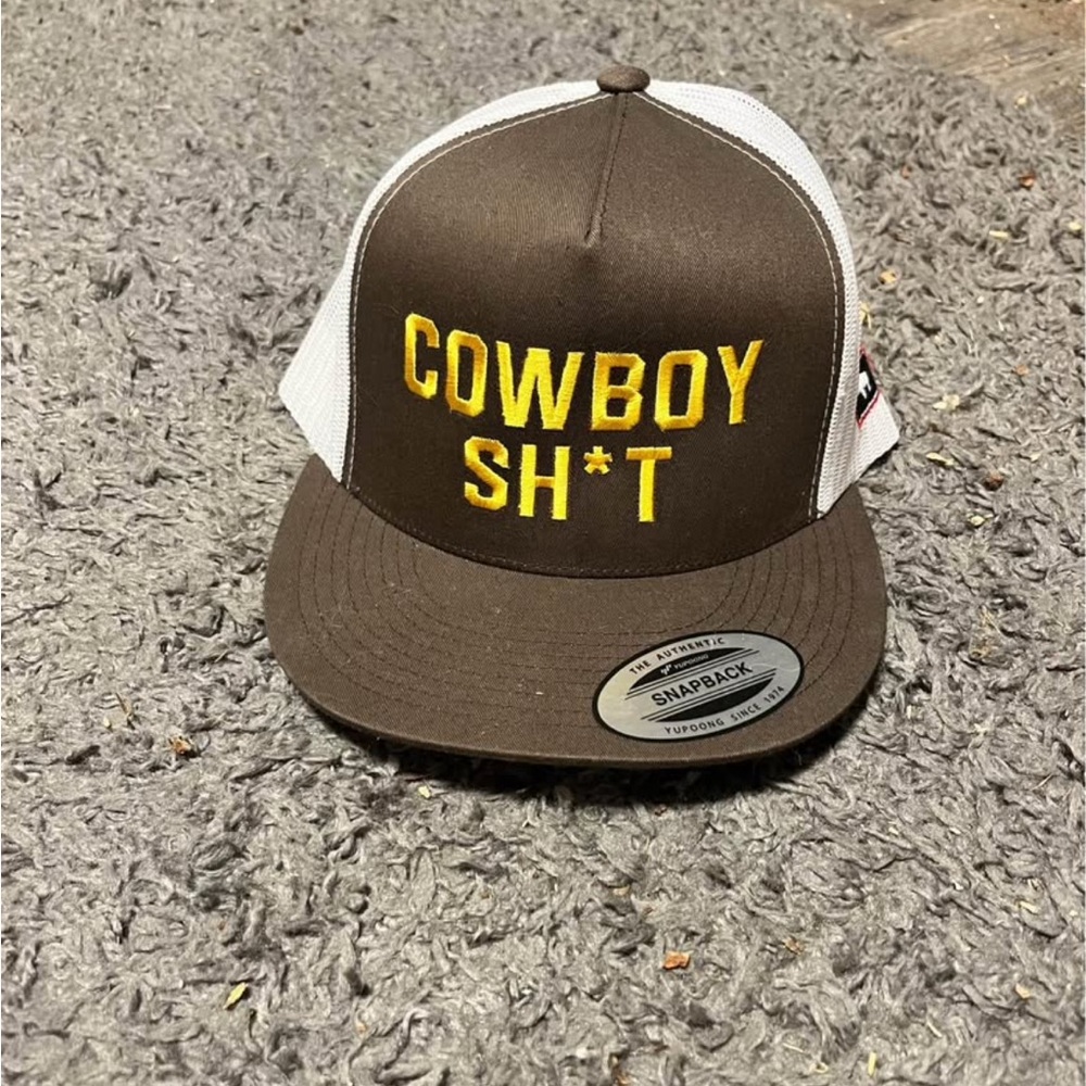 Cowboy sh*t SnapBack hat